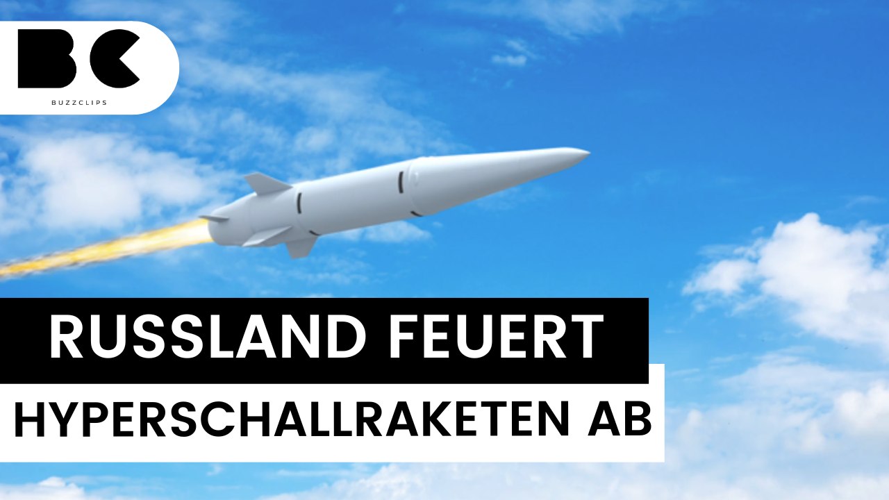 Russland feuert mehrere Hyperschallraketen auf Ukraine ab