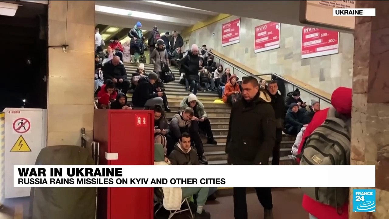 Russian ballistic missiles strike Ukraine's largest cities