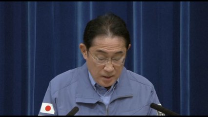Il premier Kishida parla alla nazione:  Massimo sforzo