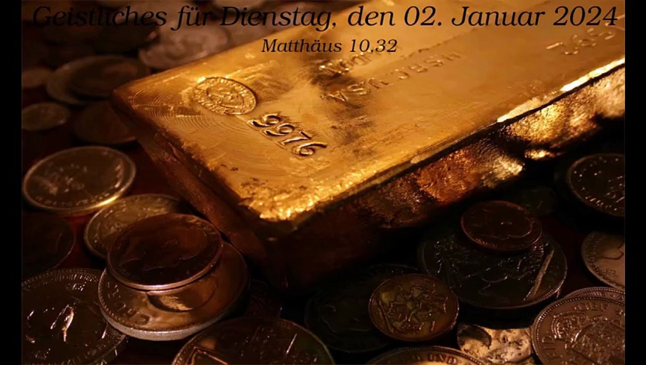 Geistliches für Dienstag, den 02. Januar 2024