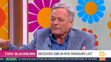 Tony Blackburn reveals Noel Edmonds helped him during sepsis battle