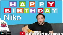 Happy Birthday, Niko! Geburtstagsgrüße an Niko