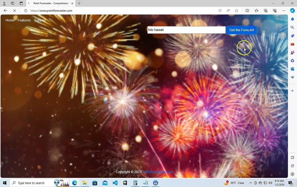 Point Forecaster is a comprehensive weather app.