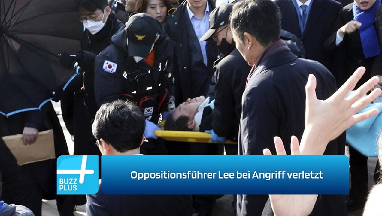 Oppositionsführer Lee bei Angriff verletzt