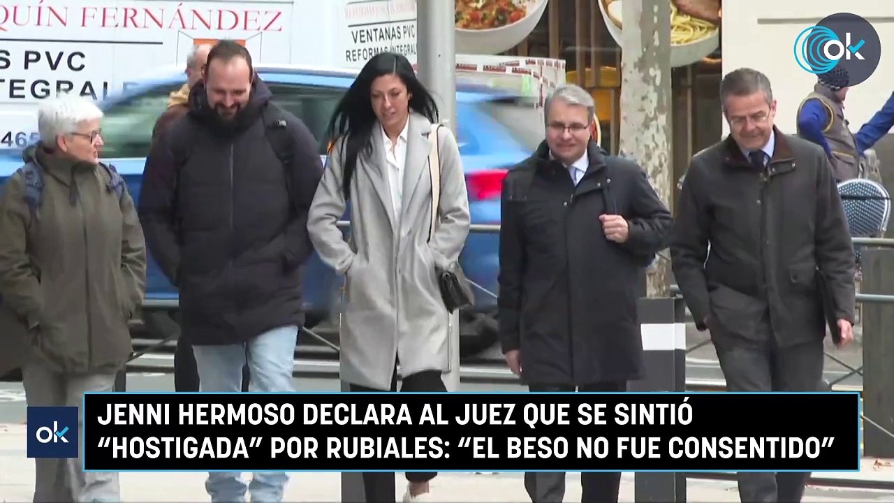 Jenni Hermoso declara al juez que se sintió "hostigada" por Rubiales: "El beso no fue consentido"