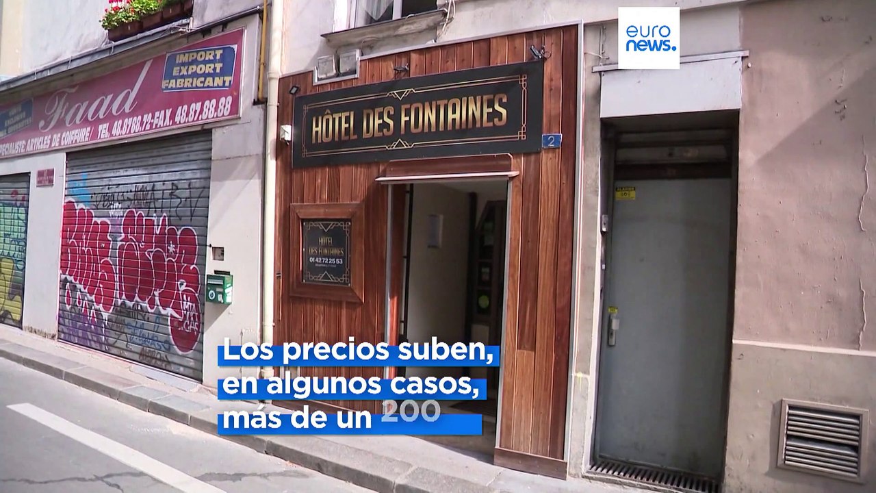 Los precios en hoteles de París se triplican para el período de los Juegos Olímpicos