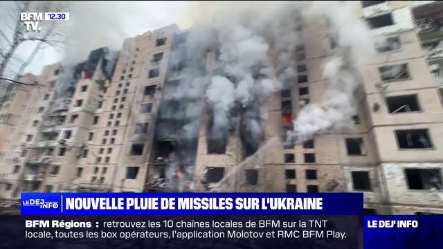 Les barbares ont à nouveau frappé : Volodymyr Zelensky dénonce les nouvelles frappes russes en Ukraine