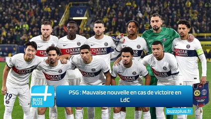 PSG : Mauvaise nouvelle en cas de victoire en LdC