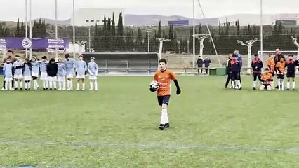 Penaltis completos Larraona Claret - British School en el Torneo Interescolar de Osasuna