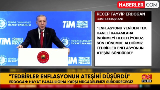 Cumhurbaşkanı Erdoğan: 2023 yılında ihracatımız 255,8 milyar dolarla rekor kırdı
