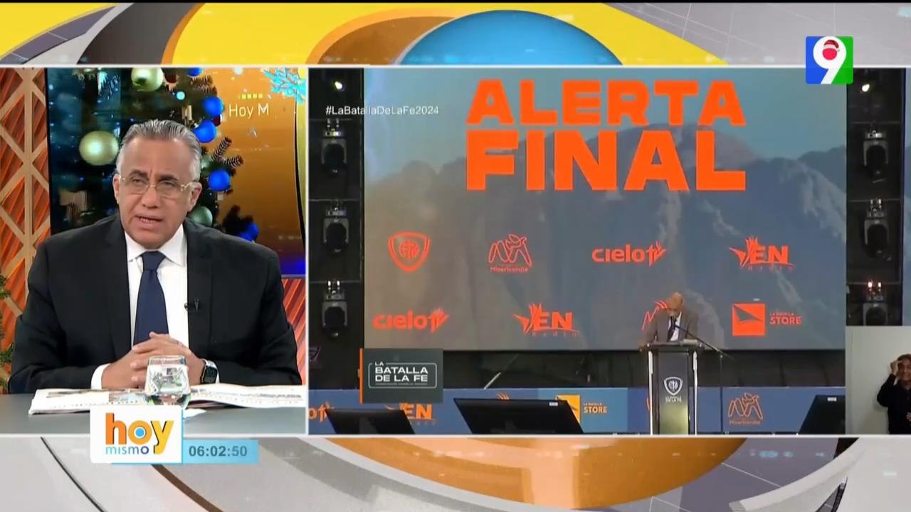 Y arranco el año en una Batalla de Fe | Hoy Mismo