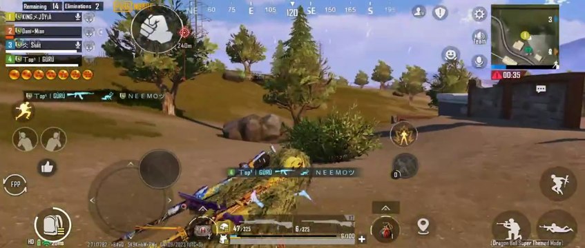 PUBG Mobile - Livik Map- Last Match of Dragon Ball Event - Hard Fight Till Last Enemy Squad