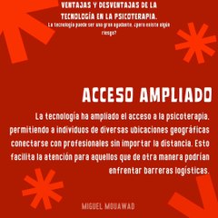 Miguel Mouawad- Acceso ampliado: