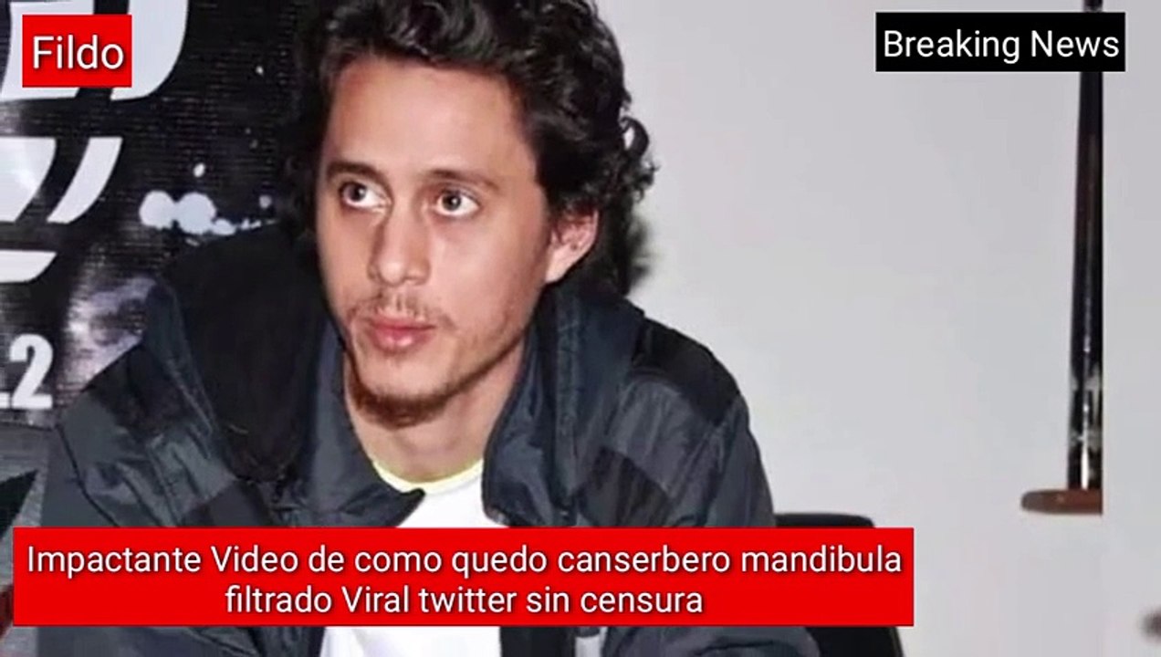 Impactante Video de como quedo canserbero mandibula filtrado Viral twitter s_HIGH