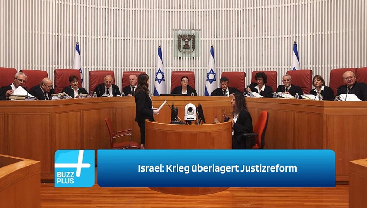 Israel: Krieg überlagert Justizreform