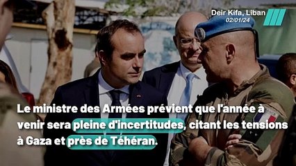 Mission délicate : Le ministre des Armées au Liban avec les Casques bleus français