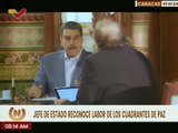 Presidente Nicolás Maduro felicita y reconoce labor de los cuadrantes de paz
