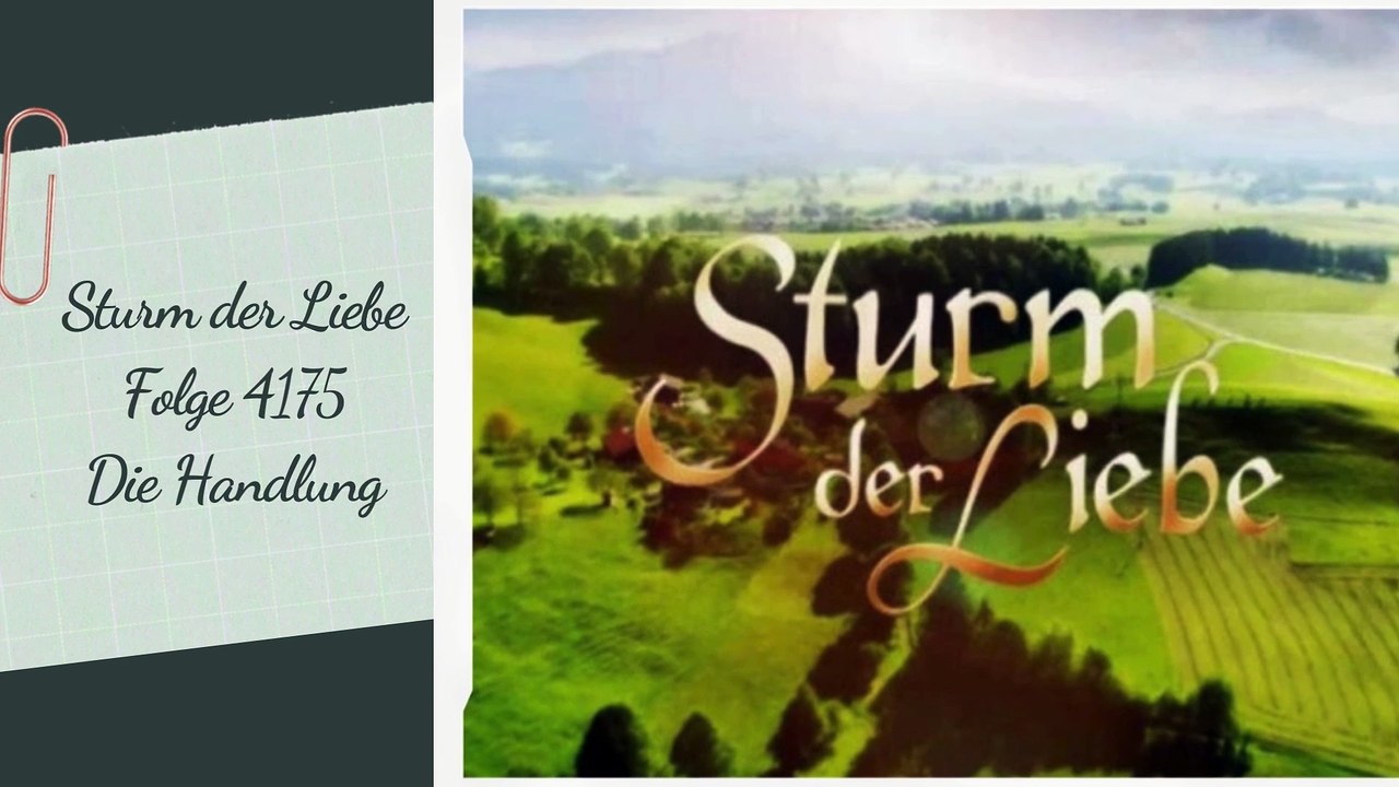 Sturm der Liebe Folge 4175 Rettungsmaßnahmen - Die Handlung