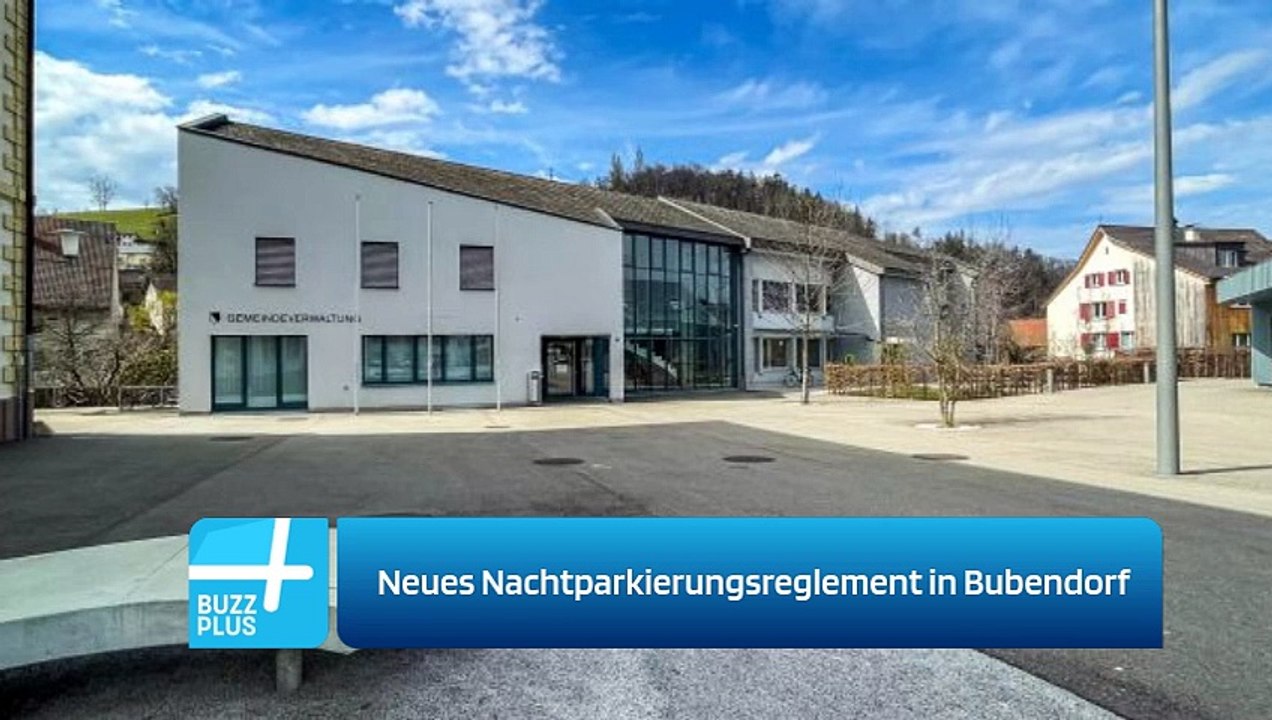 Neues Nachtparkierungsreglement in Bubendorf