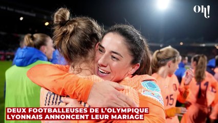 Deux footballeuses de l’Olympique lyonnais annoncent leur mariage
