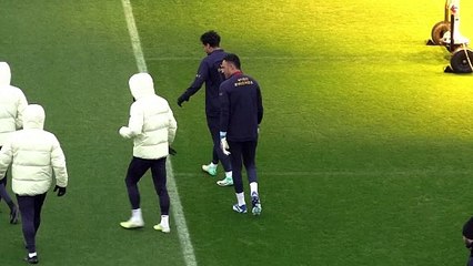 Beraldo est arrivé : images de l'entraînement du PSG