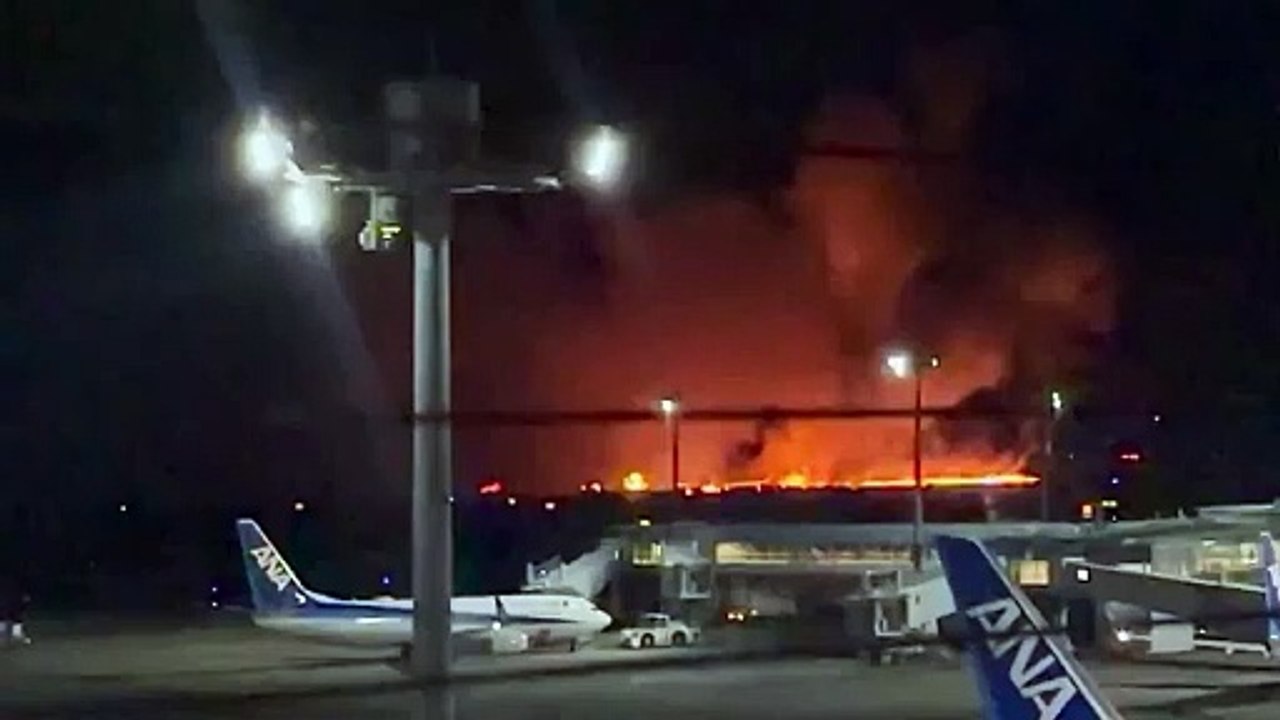 Incident en cours à l’aéroport international de Tokyo Haneda