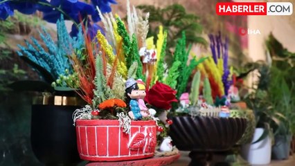 Kırşehir'de çiçekçiler yeni yıla bereketli girdi: Hedef 14 Şubat