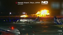 Wie im Horrorfilm: Passagiere kommen nur knapp aus brennendem Flugzeug