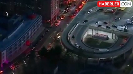 New York'ta art arda patlamalar! Binalar sallandı, olayın altından kanalizasyon kapağı çıktı