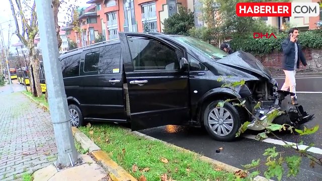 Beşiktaş'ta İETT Otobüsü Kaza Yaptı