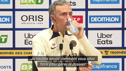 Luis Enrique botte en touche sur l'avenir de Mbappé