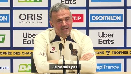 PSG - Luis Enrique avoue ses difficultés à apprendre le français : "Très difficile !"