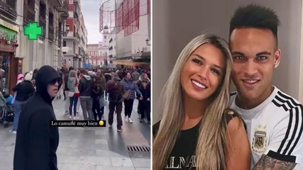 El vídeo viral de Lautaro en la calle Preciados en navidad