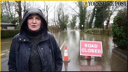 Flooding  in Naburn near York