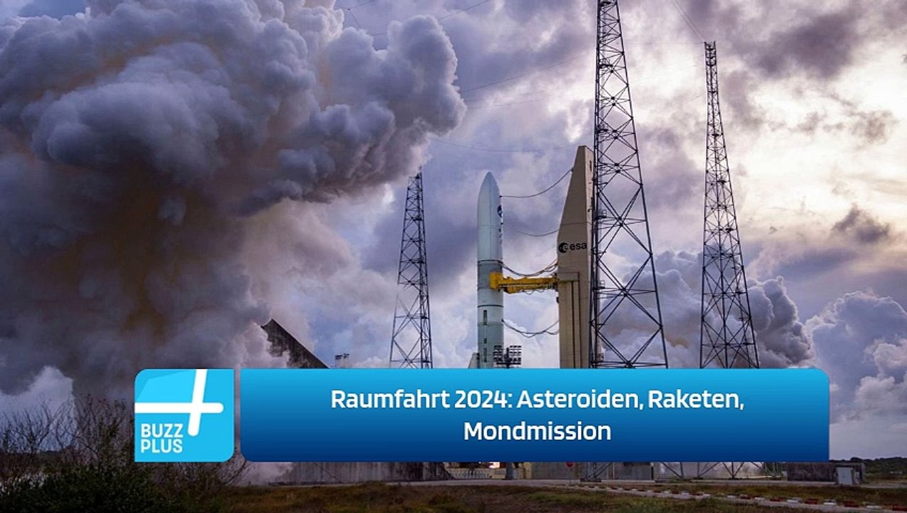 Raumfahrt 2024: Asteroiden, Raketen, Mondmission