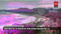 Aumenta a 48 el número de fallecidos por terremoto en Japón