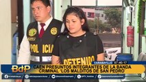 Carabayllo: detienen a presuntos integrantes de la banda criminal 