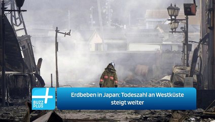 Erdbeben in Japan: Todeszahl an Westküste steigt weiter