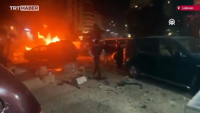 Lübnan resmi ajansı: İsrail, Beyrut'ta Hamas ofisine saldırı düzenledi