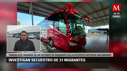 Descargar video: Investigan secuestro de 31 migrantes en Tamaulipas