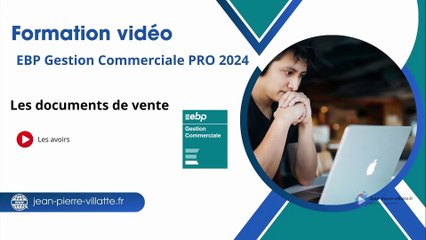 Les avoirs sur EBP Gestion Commerciale PRO 2024