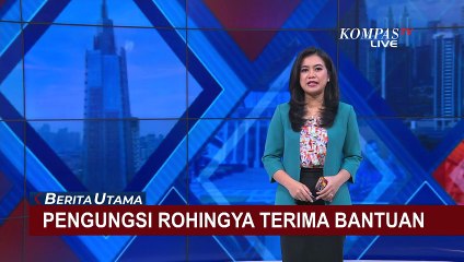 Anak-anak Pengungsi Rohingya di Balau Meuseuraya Aceh Terima Bantuan Mainan