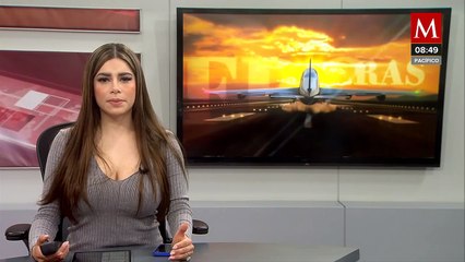 Graban momento del incendio tras el choque de avión en Japón