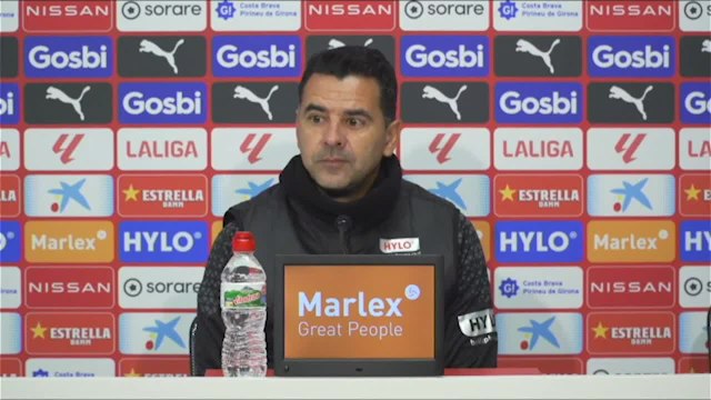 Rueda de prensa de Michel, previa al Girona FC vs. Atlético de Madrid de LaLiga EA Sports