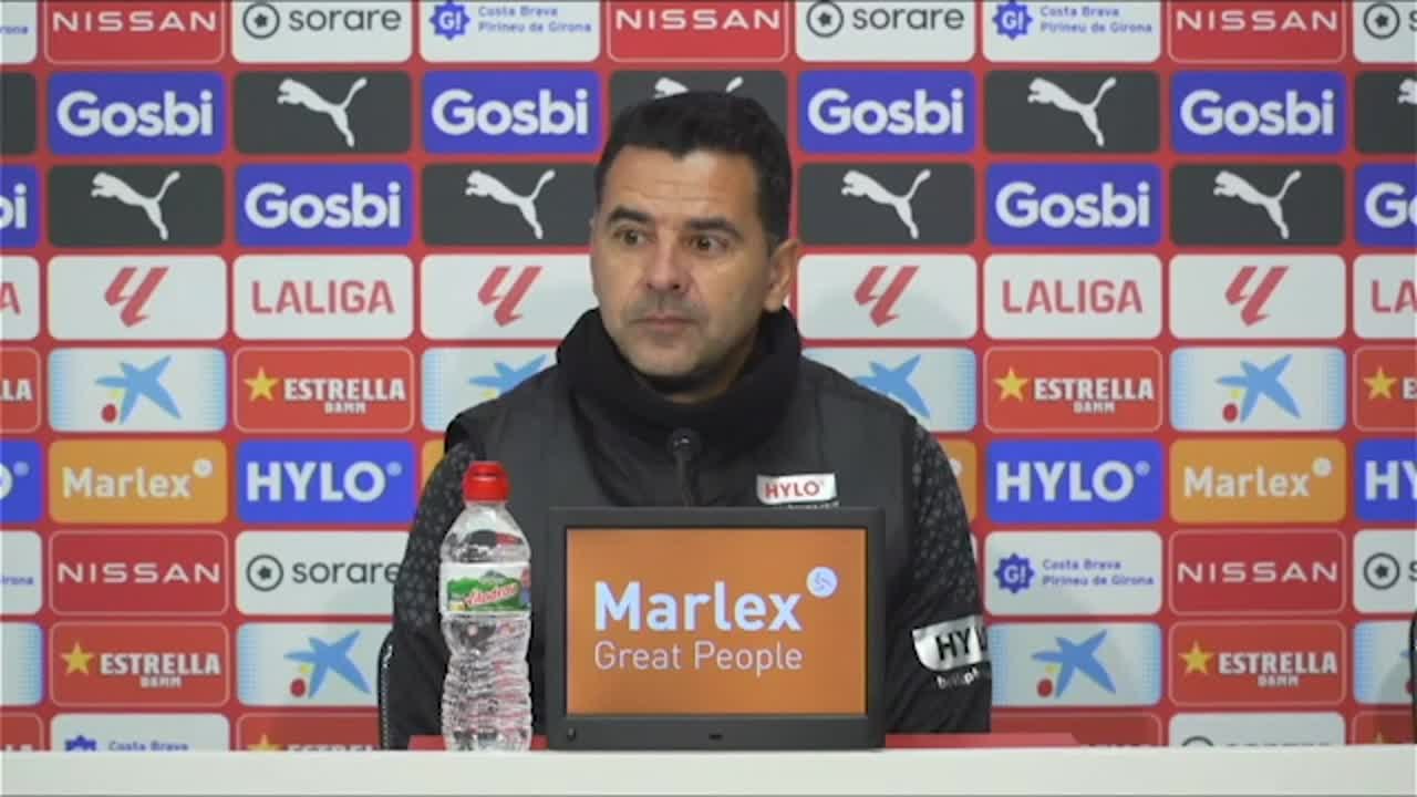 Rueda de prensa de Michel, previa al Girona FC vs. Atlético de Madrid de LaLiga EA Sports
