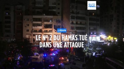 Frappe israélienne au Liban : le Hamas dénonce "l'assassinat" du n°2 de l'organisation