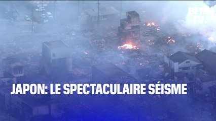 Japon: le spectaculaire séisme