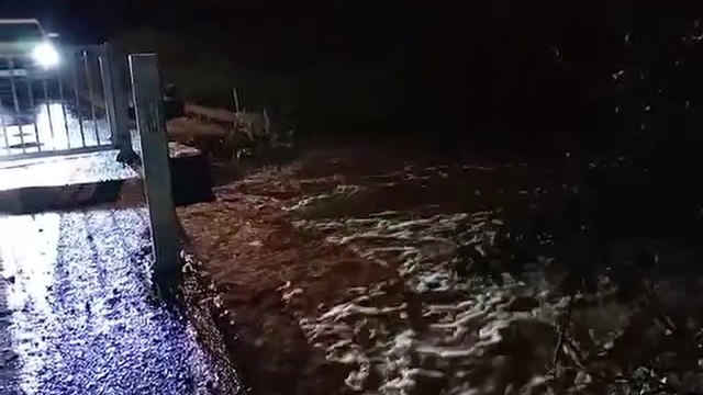 Débordement de ruisseau à Thon Samson (Andenne )