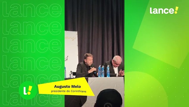 Gabigol no Corinthians? Augusto Melo responde.
