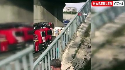 TEM Otoyolu'nda yaşanan intihar girişiminin altından dram çıktı